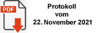 Protokoll 22. November 2021